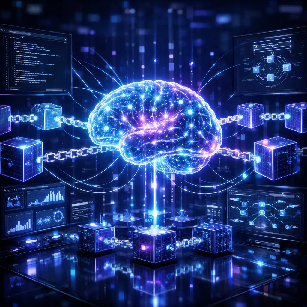 AI-powered blockchain development